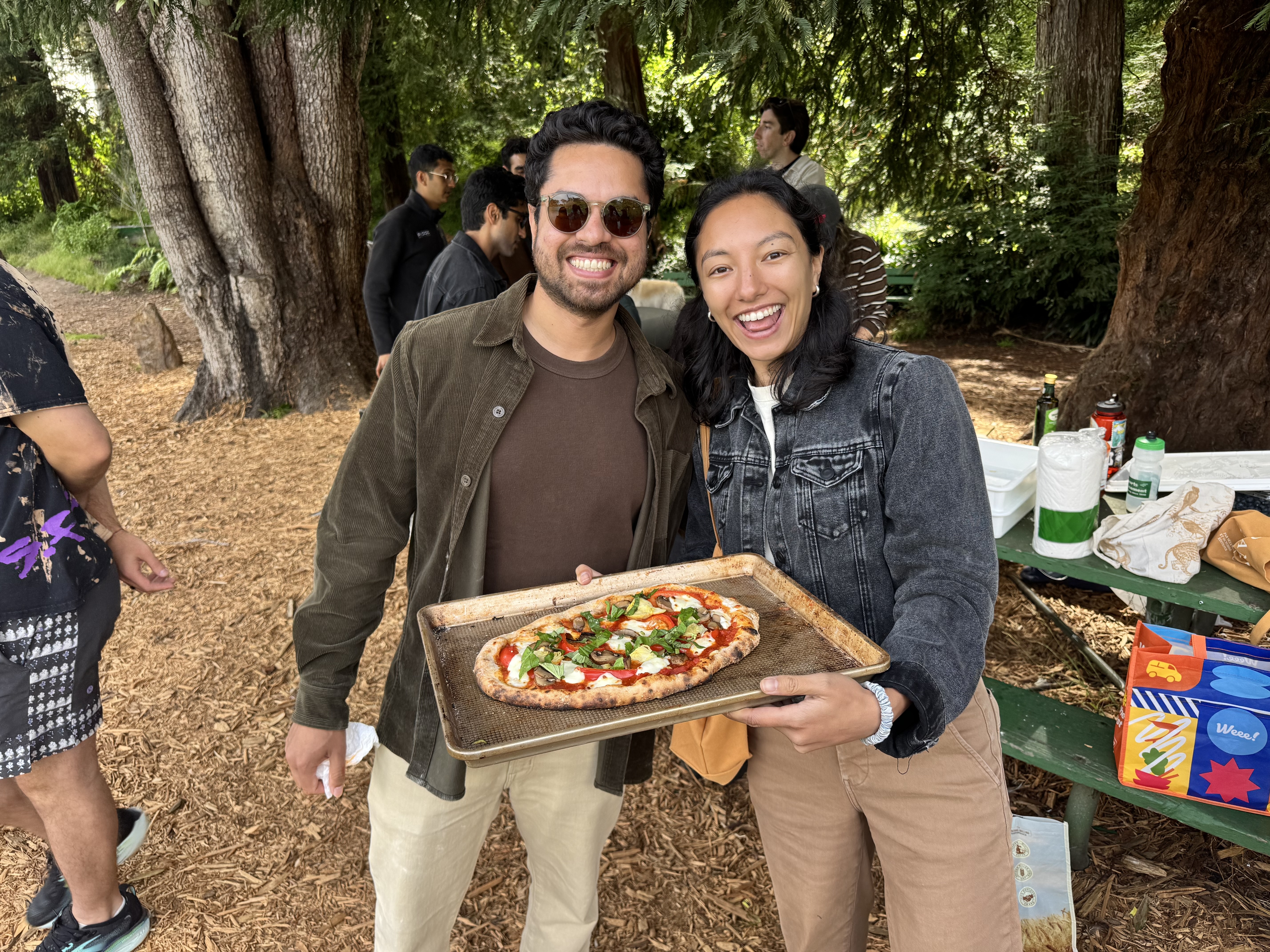 pizza party in the park!